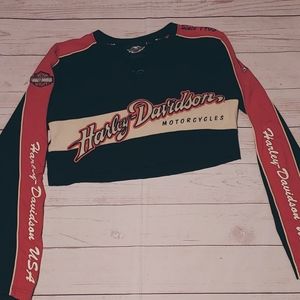 Harley Davidson Chopped Crop